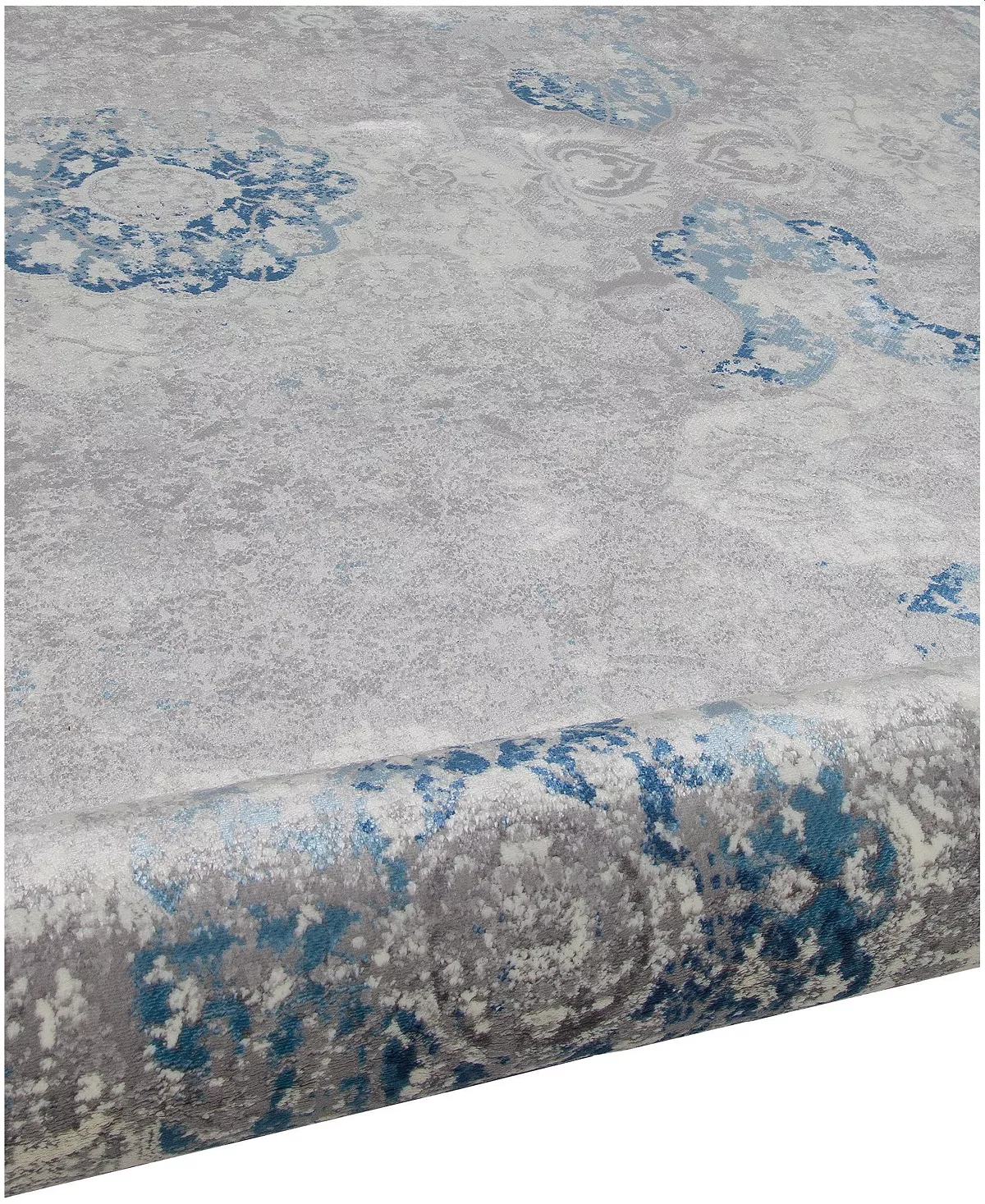 Sunbrella Classic SC-01 Charcoal 4' X 6' Area Rug - Image 5