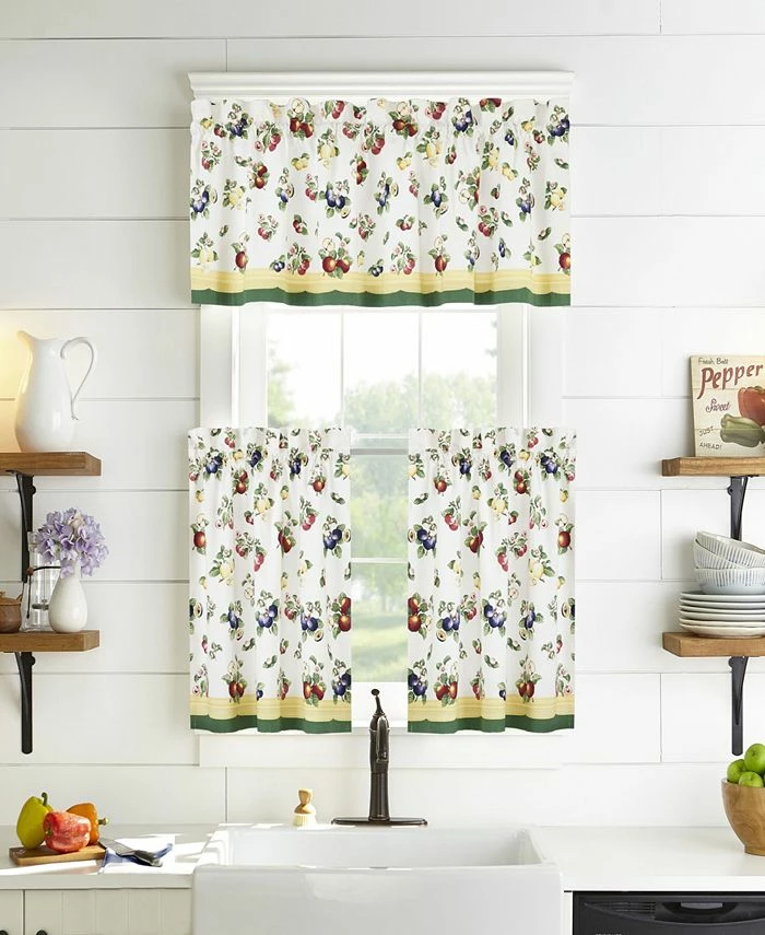 Villeroy & Boch French Garden 30 X 24 Tier Curtain Set - Image 2