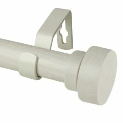 Rod Desyne Bonnet 1 Faux Wood Curtain Rod 120-170