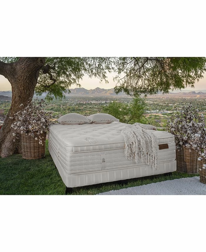 King Koil Natural Zuma 14.5 Plush Euro Top Mattress- Queen, Created For Macy's