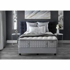 Hotel Collection By Aireloom Holland Maid Coppertech Silver Natural 14.5 Plush Luxe Top Mattress- Full, Created For Macy's