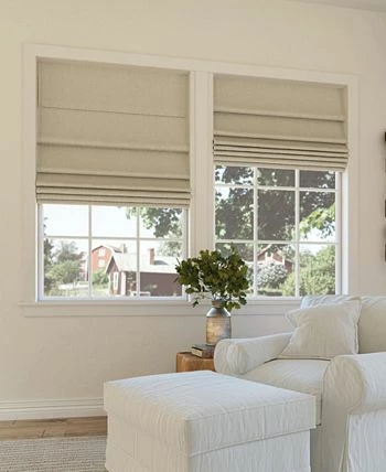 Sun Zero Pryer Textured 100% Blackout Cordless Roman Shade, 64 X 27 - Image 5