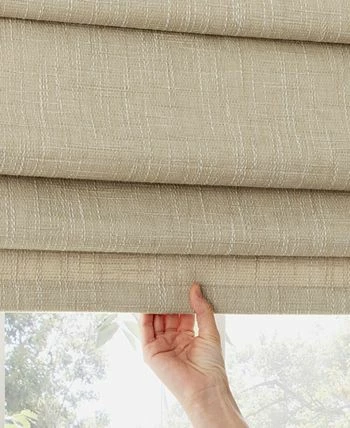 Sun Zero Pryer Textured 100% Blackout Cordless Roman Shade, 64 X 27 - Image 7