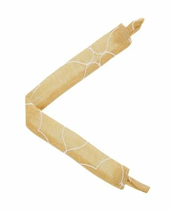 Jessica Simpson Nora Embroidery Sheer Tie Top Window Curtain Panel Pair With Tiebacks, 38 X 84 - Image 2