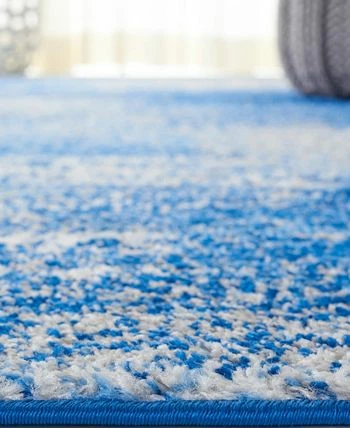 Safavieh Adirondack Silver And Blue 8' X 8' Square Area Rug - Image 3