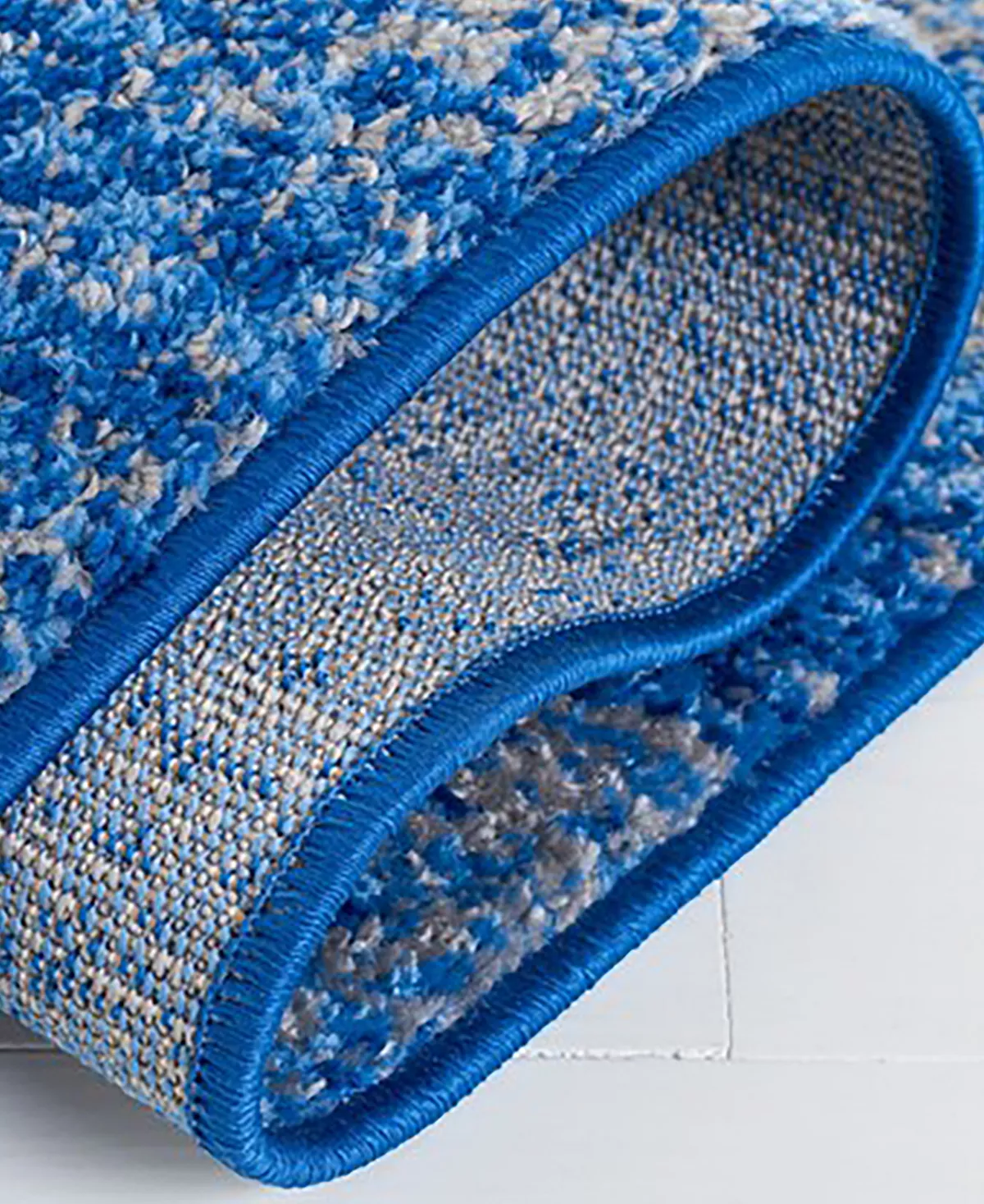 Safavieh Adirondack Silver And Blue 8' X 8' Square Area Rug - Image 4