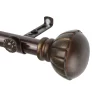 Rod Desyne Magnolia Curtain Rod 0.8125 Diameter 28 - 48