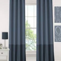 Elrene Madeline Colorblocked 52 X 95 Blackout Panel