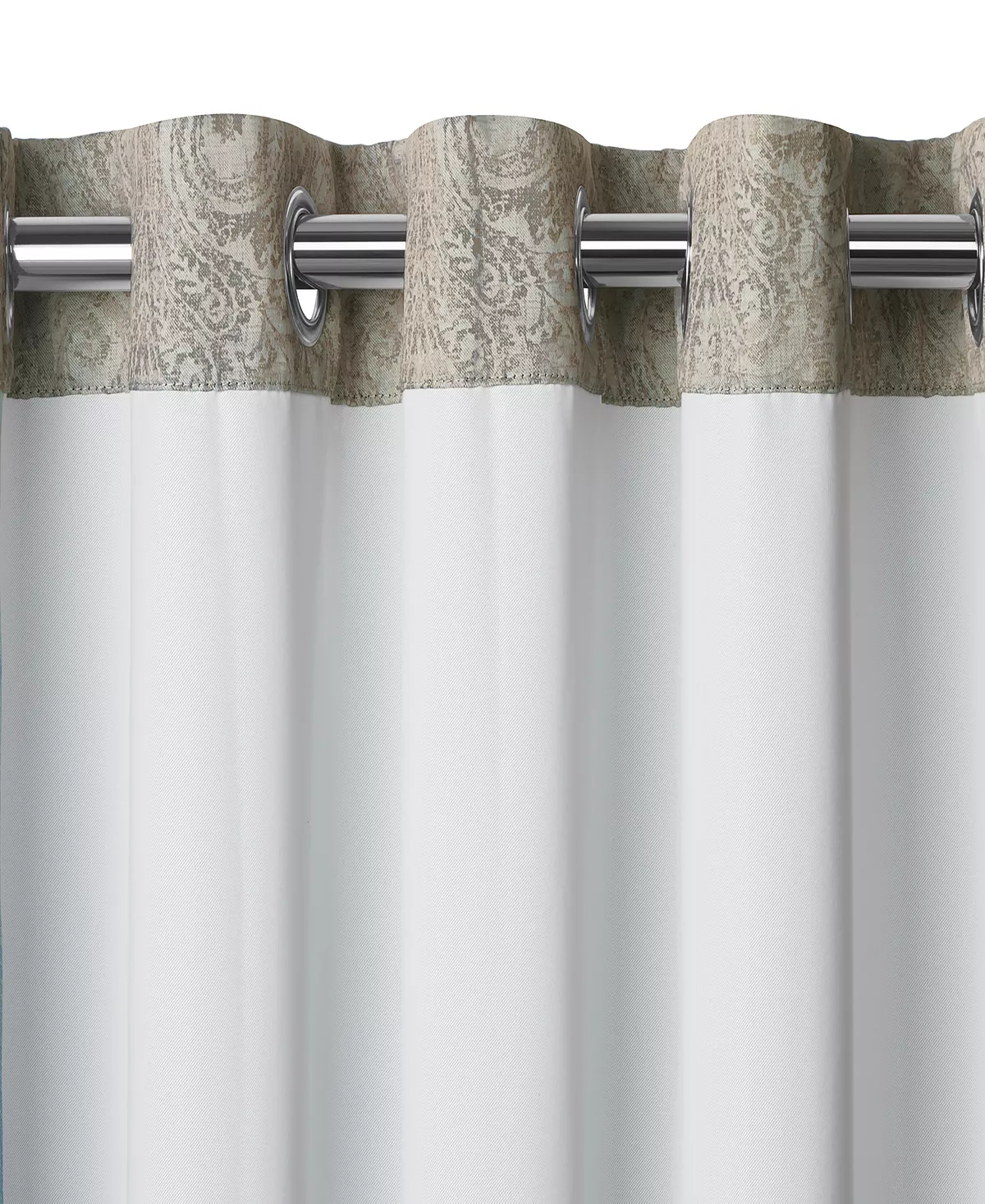 Elrene CLOSEOUT! Julianne Paisley 52 X 84 Blackout Curtain Panel - Image 3