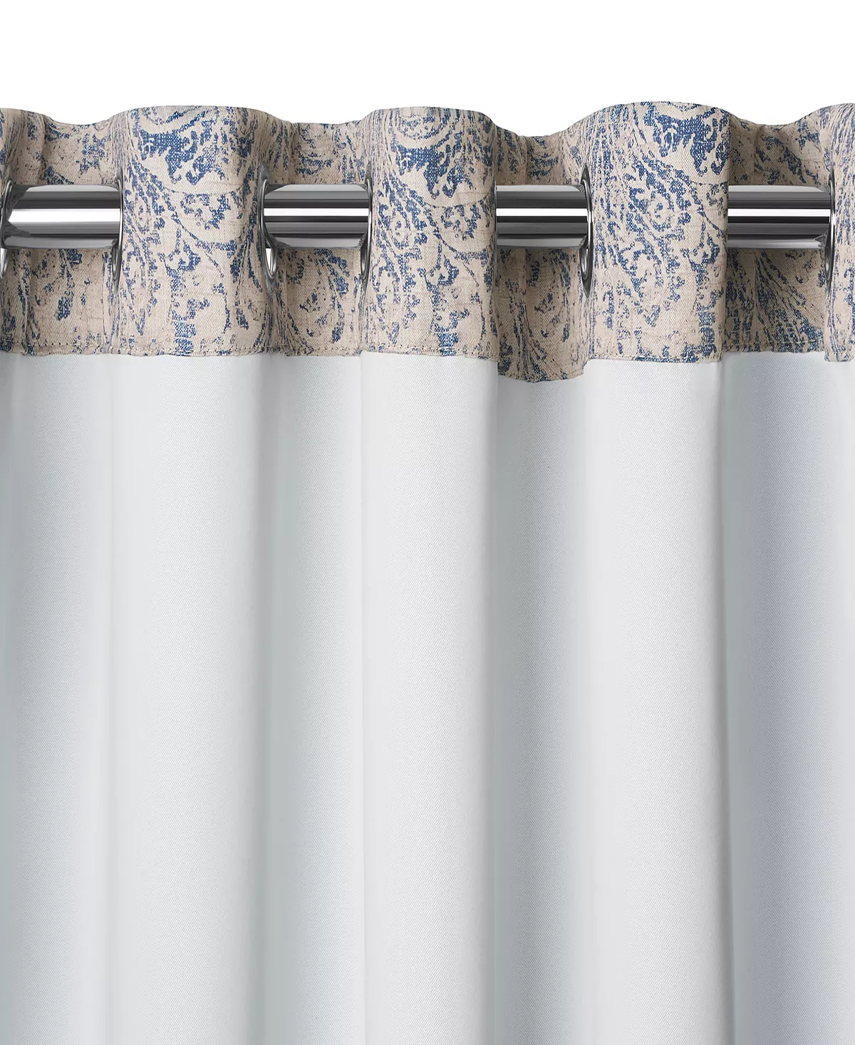 Elrene CLOSEOUT! Julianne Paisley 52 X 84 Blackout Curtain Panel - Image 5