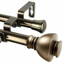 Rod Desyne Alma 13/16 Double Curtain Rod 66-120