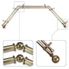 Rod Desyne Arman 13/16 Bay Window Double Curtain Rod 78-144