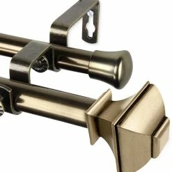 Rod Desyne Marion 13/16 Double Curtain Rod 120-170