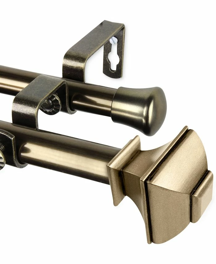 Rod Desyne Marion 13/16 Double Curtain Rod 120-170